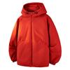 % Down New National Standard White Duck Down Jacket Men and Women Winter Loose Pie Overcome Thickened Hooded Jacket Men