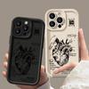 Heart Pattern Matte TPU Case Shell For iPhone 16 Pro Max 15 Pro 14 13 12 11 XS XR 8 7 Lens Protection Shockproof Soft Silicone Phone Cover