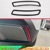 Car Bumper Panel Lamp Frame Strip Protector Fog Light Trim Cover for MG4 EV22-24