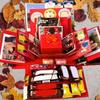 1 Set Exploding Gift Box 5 Layer 55cm Christmas Money Box Paper Holiday For Holding Snacks Sweets Cash Birthday Wedding Party