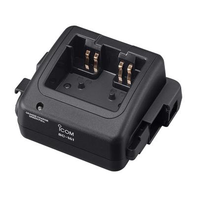 Icom Quick AC-Adapter schwarz 1-Port Ladegerät, bis zu 4 Geräte können angeschlossen werden, (BC-165) separat, BC-161#22,