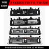 4 Styles 1pcs Front Center Air Outlet Vent Dash Panel Grille Cover For BMW 5 Series F10 F11 F18 Interior Mouldings Panel Grille