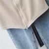 Square Neck Double Zipper T-shirt Loose Crop Tees for Women Sweet Short Sleeved T Shirts  Summer