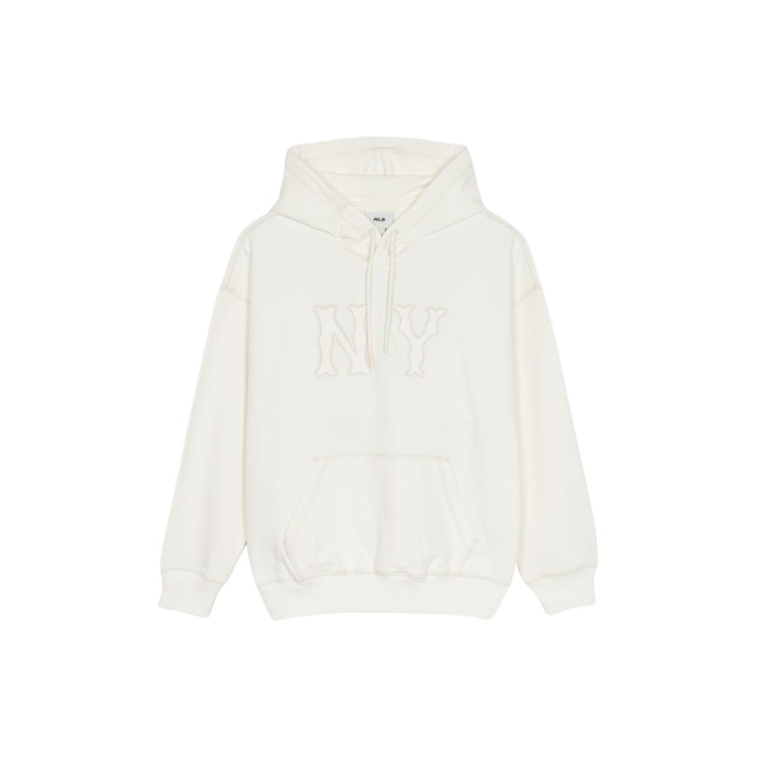 

New MLB MEGA OVERFIT New York Yankees Sweatshirt Unisex Cream 3AHDB0451-50CRS L