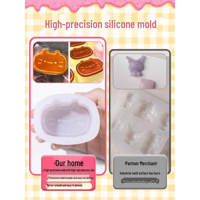 DIY Cat Paw Stress-Relief Silicone Craft Kit for Kids