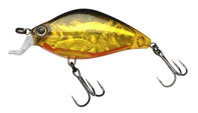 YO-ZURI Crankbait 3DS Flat [Fishing Tackle, Saltwater Fishing, Freshwater, Sea Bass] 55mm, 7.5g, HGBL Holo Kurokin
