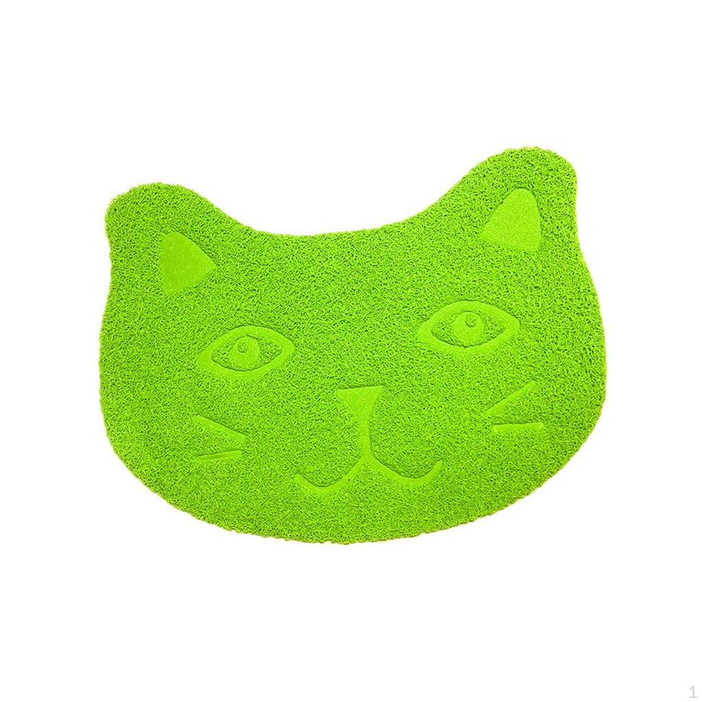 Cat Bowl Mat Dog Food Placemat Pet Feeding Tray Non Slip PVC Material Suitable for Small Dogs