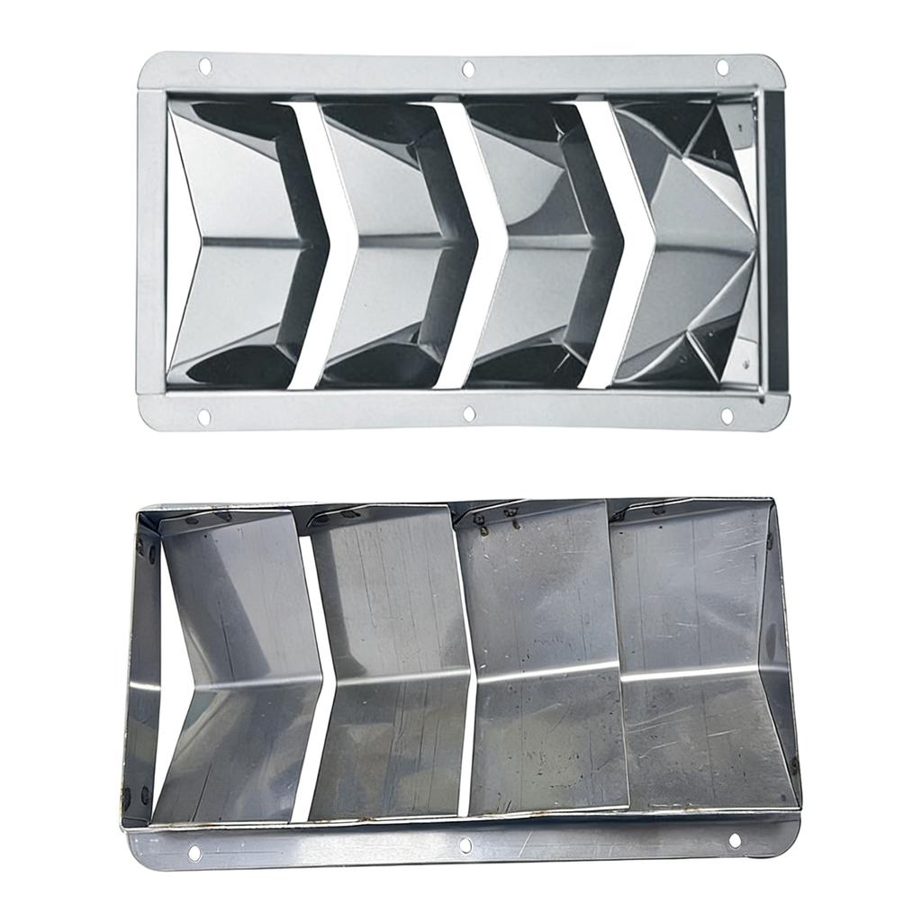 Heavy Duty Rectangle Vent Cover with Efficient Air Circulation System Waterproof Vent Cover Upgrades Designed for Boats