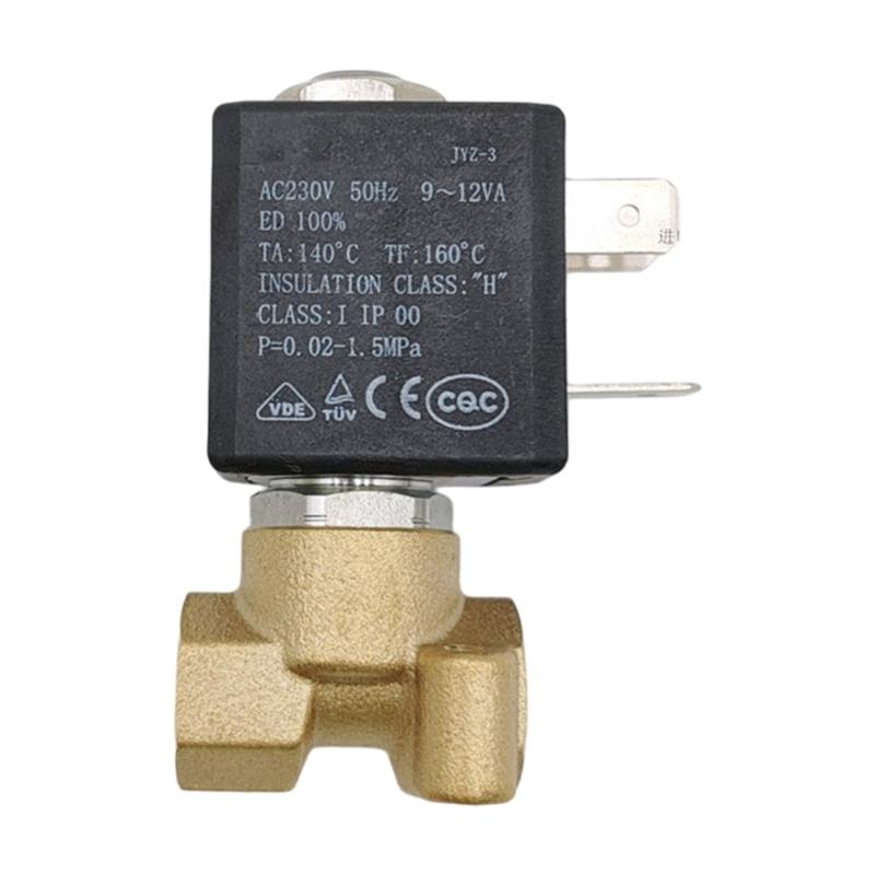 Steam Gas Solenoid Water Valves Replacement Electromagnetic Control Valves for Coffee Maker Steam Air Waters Boiler