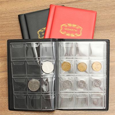 60 Coin Album Currency Storage Box Banknote Holder Universal Protection Holder