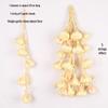 Artificial Vegetable & Fruit Skewer Wall Hanging - Chili & Corn Decor