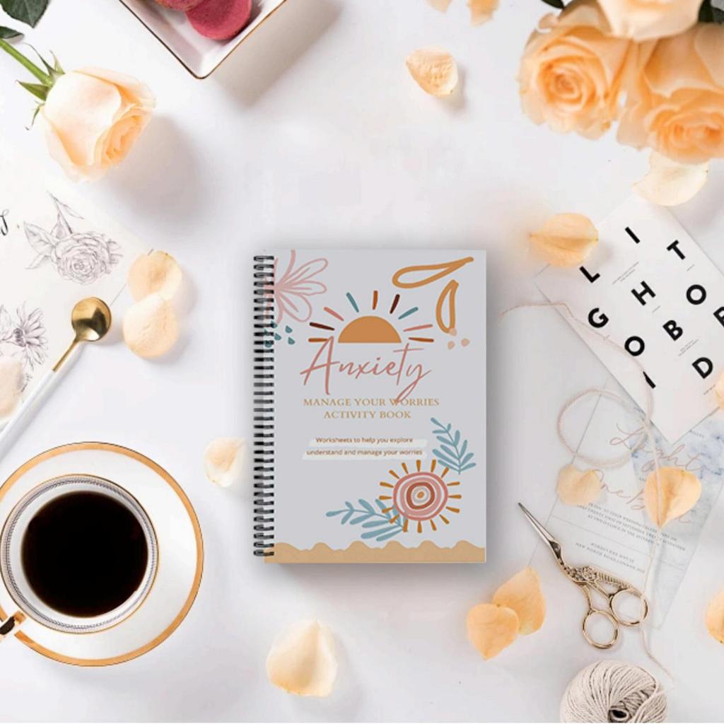 Anxiety Journal, Emotional Management And Mental Health Log, Stress Relief And Self-Regulation Tool