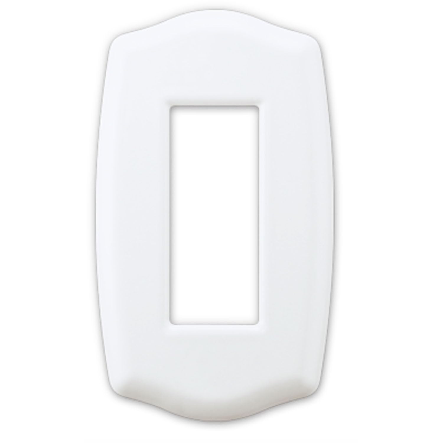 

Sugatsune Industrial Switch & Outlet Plate, Premium Enamel Basic Series, White, PXP-HS01-WT