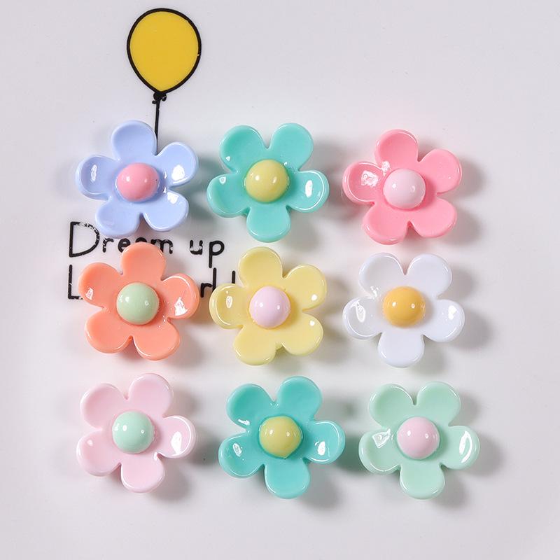 DIY Resin Flower Accessories Kit: Five-Petal Jewelry, Hair Accessories, Storage Box & Phone Case Materials