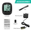 Bike Computer Bicycle Waterproof Wired Speedometer and Odometer Stopwatch Cycle Bike Computer with LED Display for Cycle  Match
