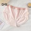 Bragas de estudiante de secundaria sin costuras de cintura media de alta elasticidad ahuecadas con buena transpirabilidad de color sólido de corte entallado fino informal ropa interior deportiva para dama