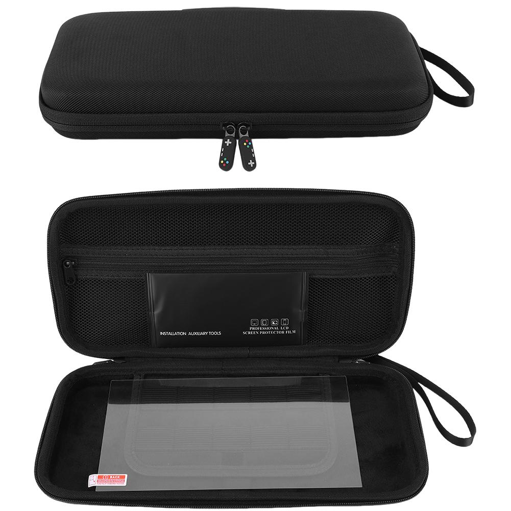 EVA Protective Travel Case and 9H Screen Protector for Switch 2 10 Game Cards Holder Shockproof Anti-Scratch for NS2