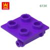 Non-Toxic 210Pcs/Lot 6134 Hinge 2 X 2 Top Block Moc Color Accessories Compatible With Brick Diy Children'S Toy Assembly Parts