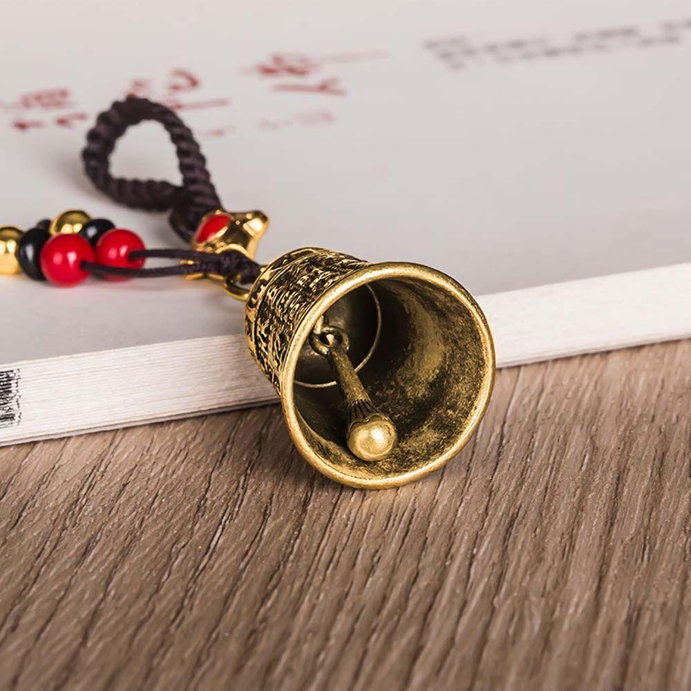 Gourd Lucky Blessing Chinese Style Car Keyring Keychain Components Brass KeyChains Jewelry Findings