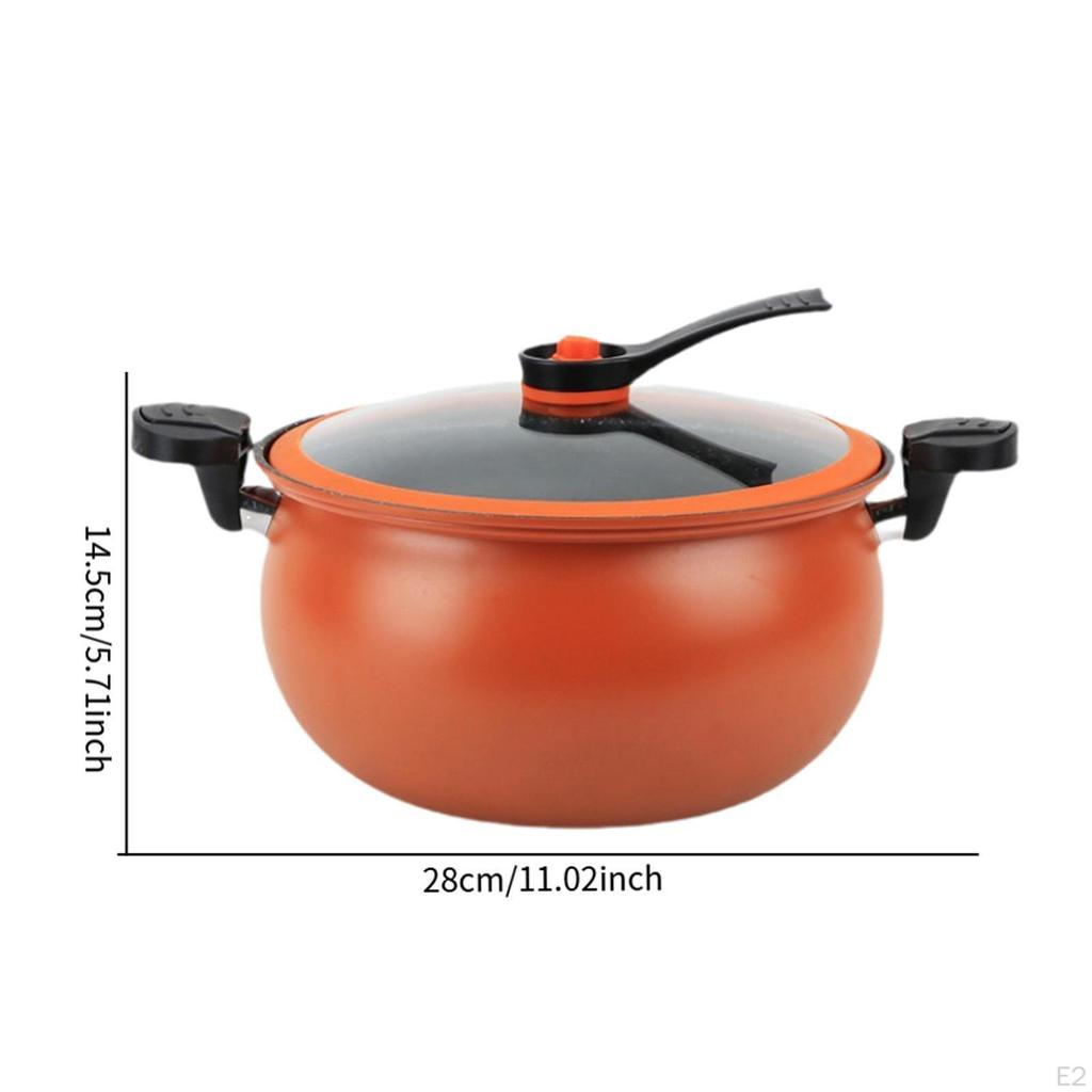 7L Micro Pressure Cooker for Cooking Soup, Pasta, And Noodles