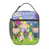 Ben e Holly Piccolo Regno Magia di Compleanno Personaggi Borsa Pranzo Termica per Donne Bambini Scatole per Cibo Scatola Pranzo Termica
