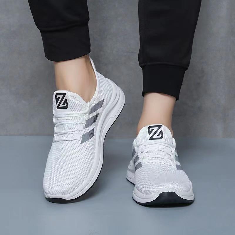 Sneakers Year-round men's trendy shoes breathable non-slip mesh casual running shoes men's break