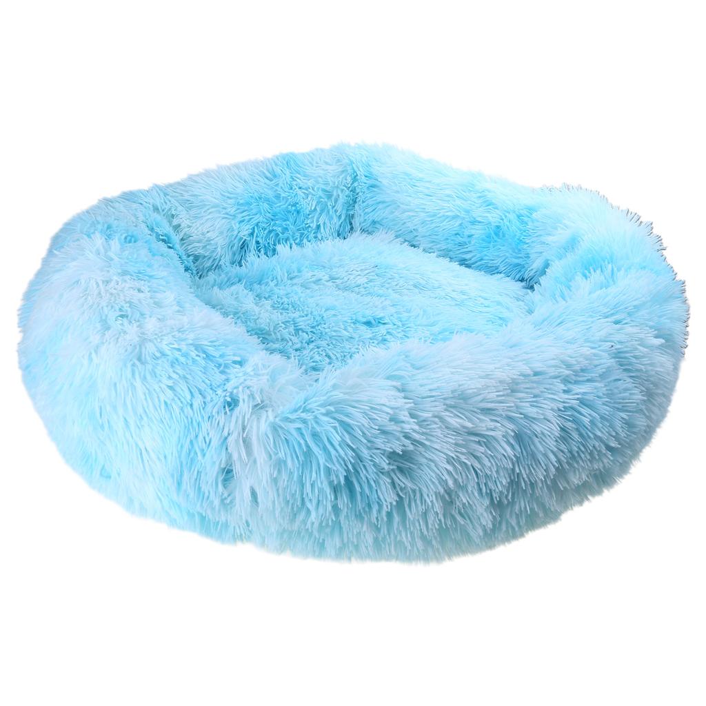 Cat Cushions Bed Diameter Multiple Size Winter Soft Round Sofa Bed Cat Bed for Indoor Cat with Non-Slip Bottom for Small