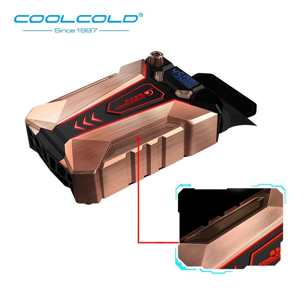 COOLCOLD Tragbarer Laptop-Kühler ,Starke Schnellere Kühlung Und USB-Betrieben,Unterstützt Verschiedene Größen 14 Zoll Bis 17 Zoll