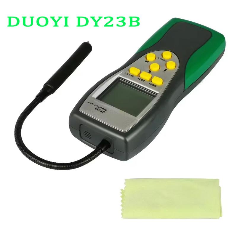 DUOYI DY23B Car Brake Fluid Tester Oil Inspection Goose Neck Detector Sound and Light Double Alarm for DOT3 DOT4 DOT5