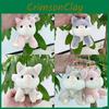 Small Fox Delightful Plush Keychain Fluffy Toy Unique Keychain For Fashion And Fun