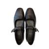 Premium sheepskin soft sole genuine leather Mary Jane single shoes women's shoes one-word buckle flat shoes small leather shoes ladyshoes