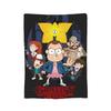 Gravitys Falls Bill Cipher Blanket Flannel  Super Warm Throw Blankets for Bedding Couch Bedroom Quilt
