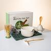 5/8Pcs Ceramic Matcha Bowl Set Reusable with Pouring Spout Green Tea Brewing Cup Japanese Matcha Set