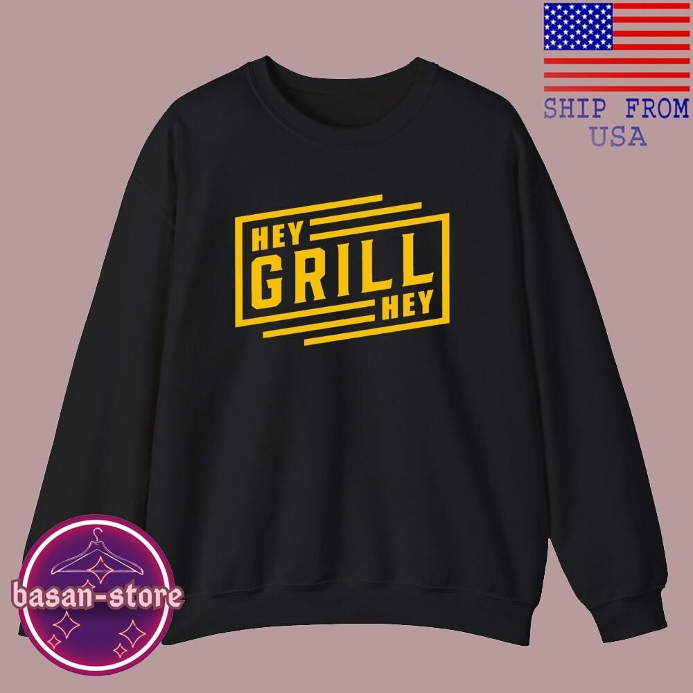 Hey Grill Hey Black Size S3XL Unisex T-Shirt L