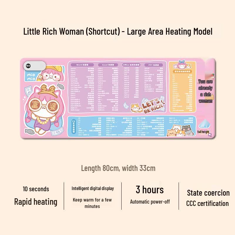 Electric Heated Desk Mat