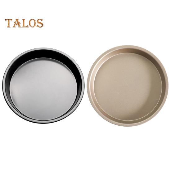 Pizza Pan Durable Easy Demould Evenly Heat Innovative Curling Edge Design Cake Mould for Household