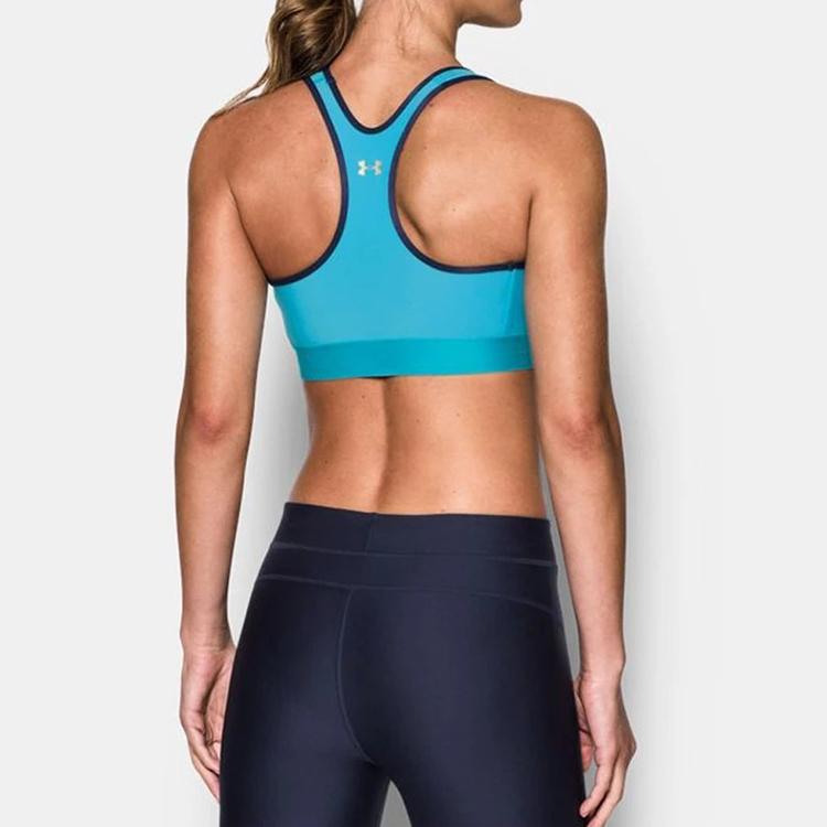 Under Armour Casual Sports Medium Intensity Undergarment Tank Top Women Tops Blue 1273504-458
