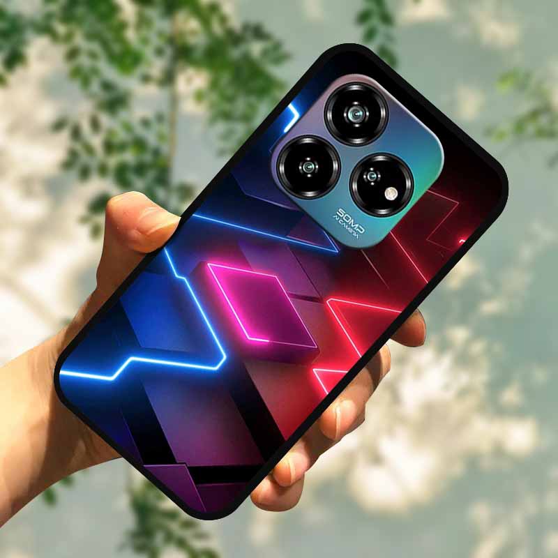 

For ZTE Blade V60 Design Case V60Vita Luxury Fashion Soft Silicone Shockproof Phone Case For ZTE Blade V60 Vita Back Cover Coque -Blade V60 Design