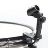 2Pcs Drum Microphone Clip Plastic Drums Set Rim Mic Stand Mount Clamp for Playing