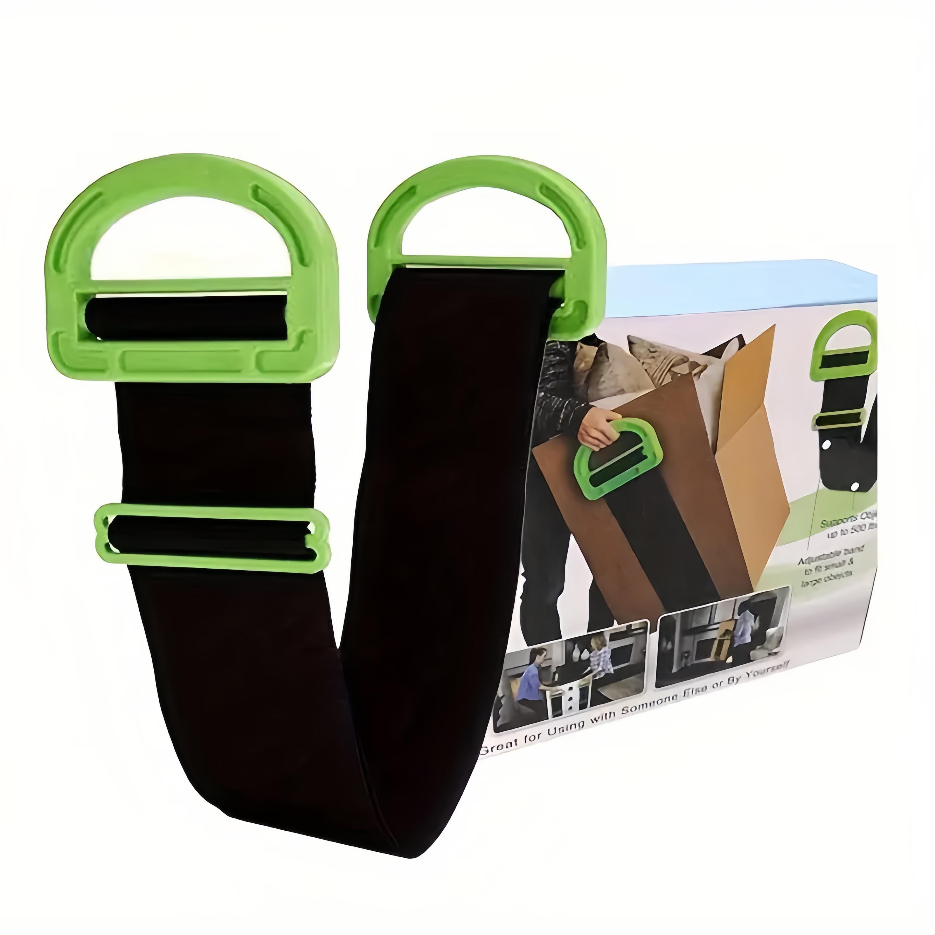 

Строп для подъема тяжелых грузов, подъемный строп, ремень для переноски, сверхпрочный регулируемый ремень для переноски, одинарный, экономящий труд, выдерживает до 272,16 кг