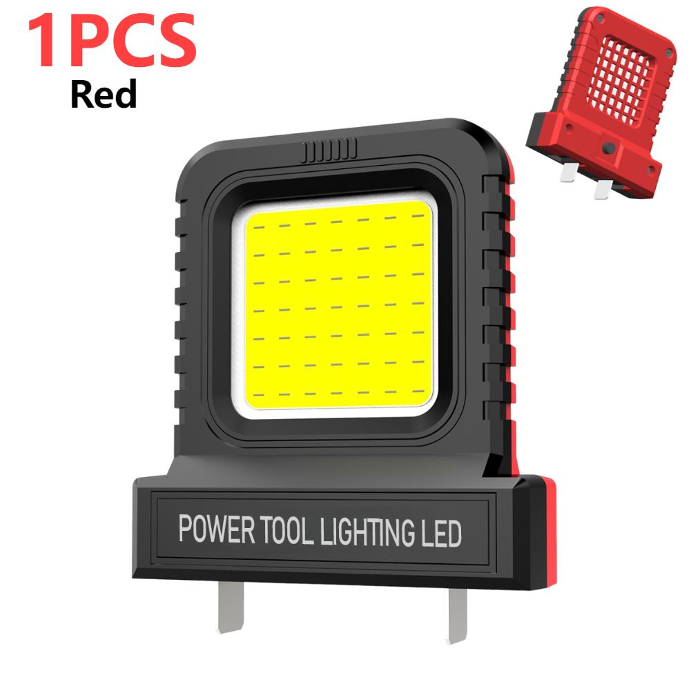 14W Work Light Power Tool Accessories Parts 21V For Makita For DeWALT For Milwaukee For Bosch For M18 Lithium Battery Work Lamp