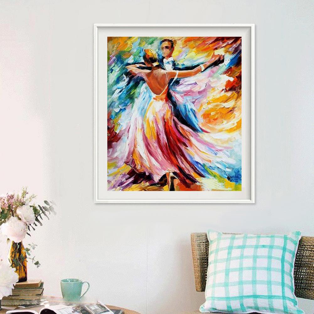 Buy Full Drill Dancing 5D Diamond DIY Painting Craft Kit Home Decor at ...