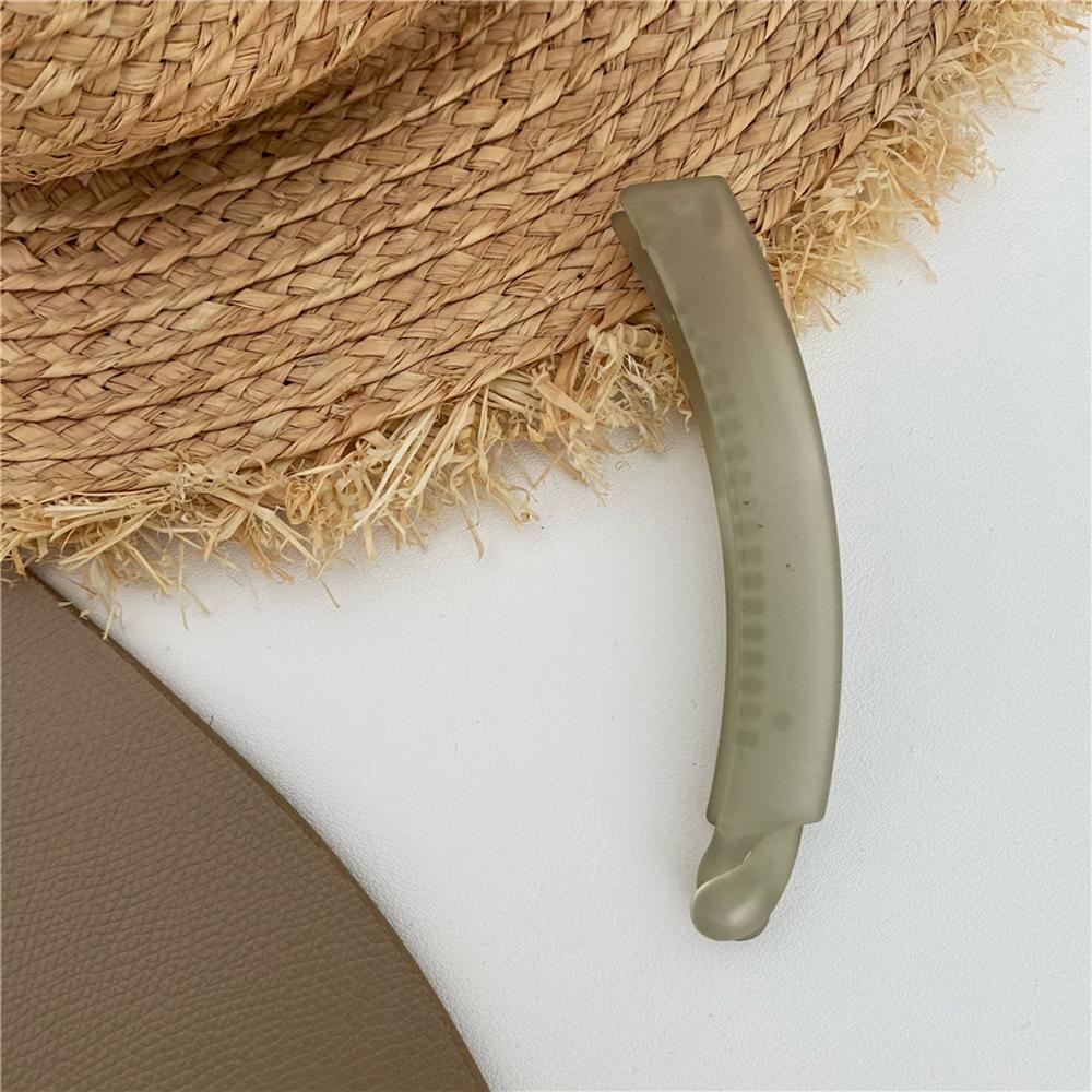 Geometrická Móda Dívky Ženy Bonbónová Barva Pokrývka hlavy Banánové Sponky Akrylová Vertikální Spona Vlasové Kraby