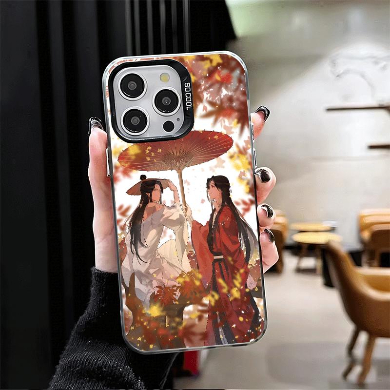 Heaven Official's Blessing Anime Soft Phone Case for iPhone 15 16 17 Pro Max 17Air 16E 14 Plus 13 12 Mini Shockproof Cover Back