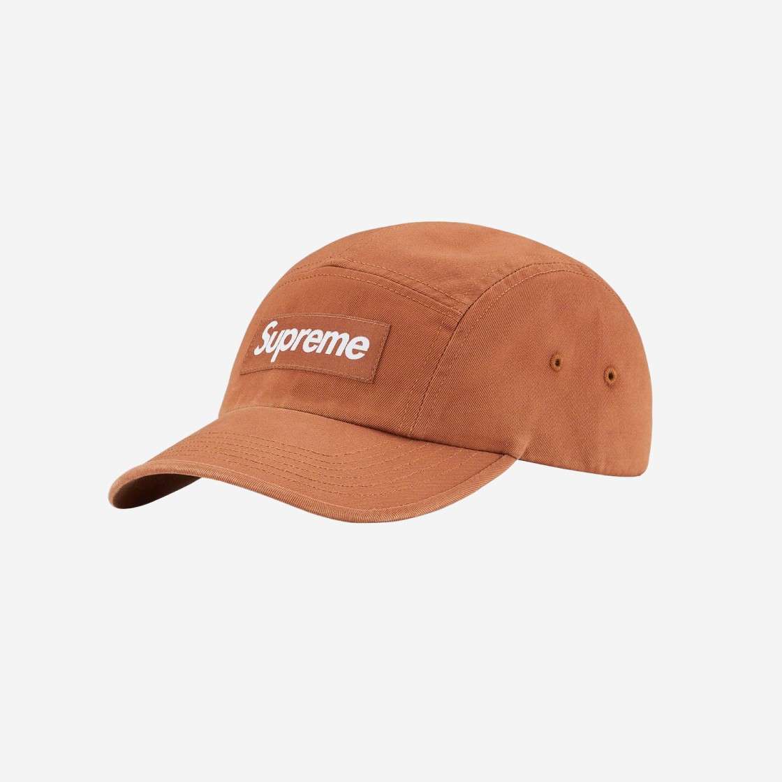 

Supreme Washed Chino Twill Camp Cap Brown 23SS -