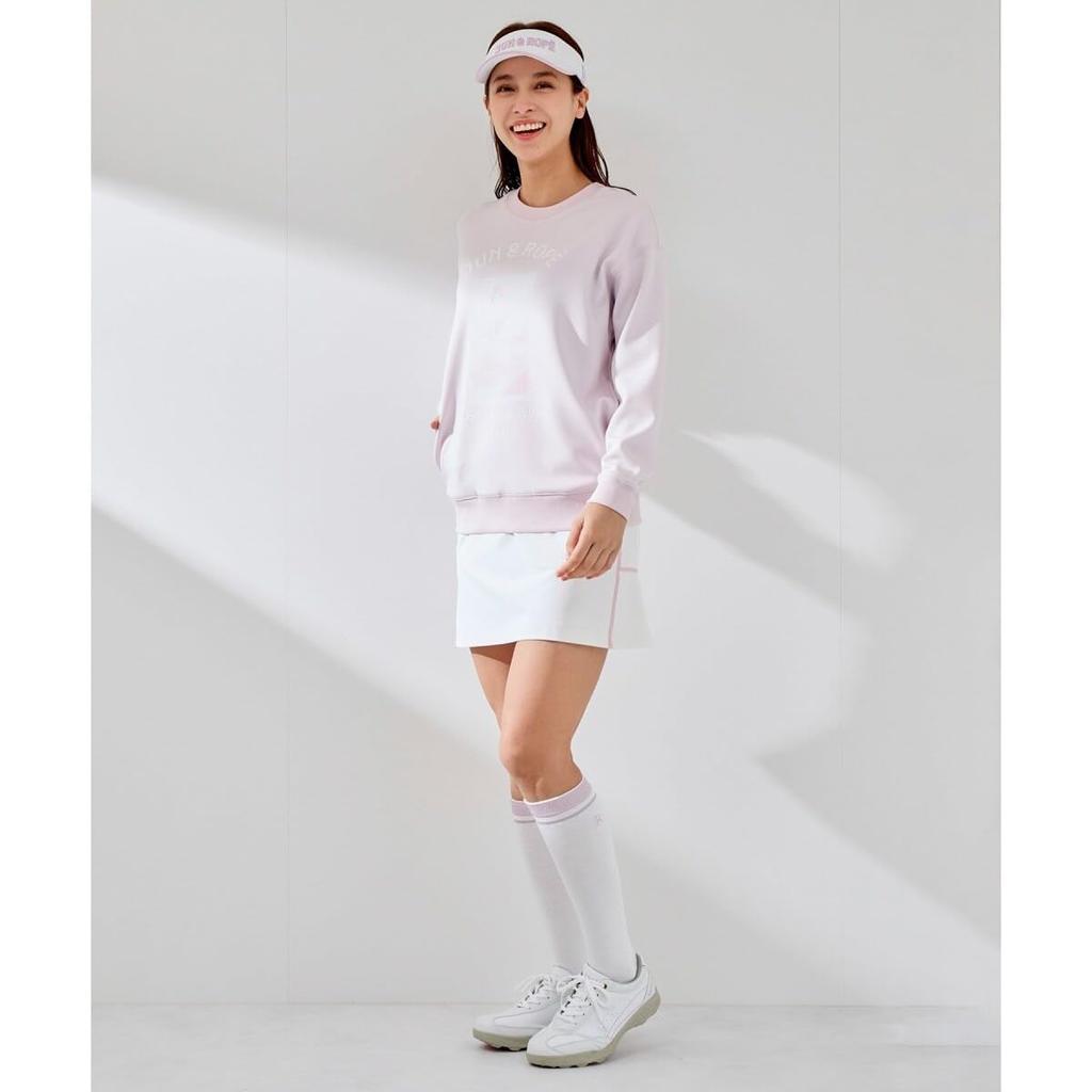 Skirt Body shell color scheme thin line skirt ERC55000 Gray [June Andrope] [UV protection] [Water repellent] [Transparent] [Stretch] (07)