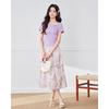 IEF Petite Sweet Lady Top & Skirt Set