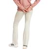 adidas Women's Essentials Small Logo Flared Leggings Beige JD3072
