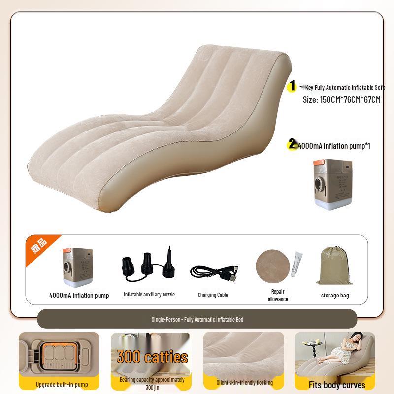 Automatic Inflatable Camping Mattress for Outdoor Travel and Tent Use