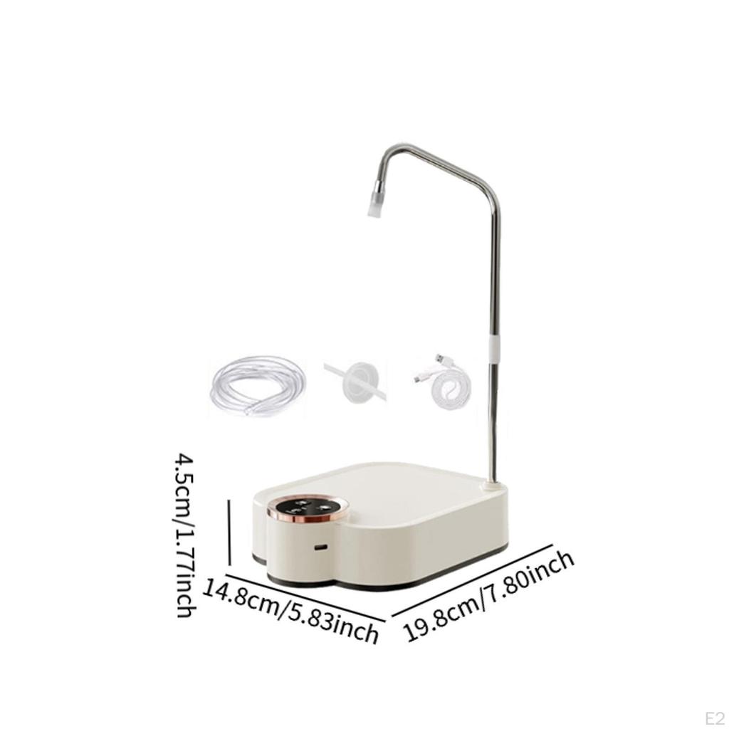 Desk Water Dispenser Automatic Pump Portable Universal for Office Camping Home